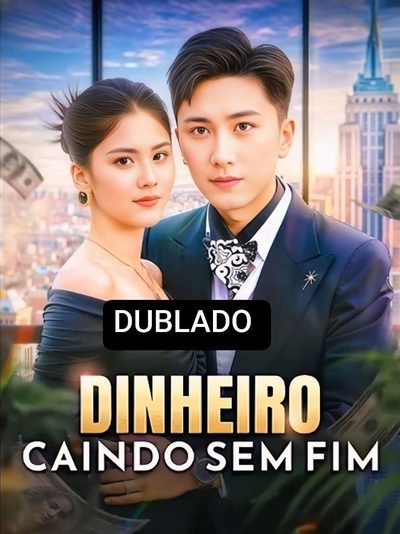 Capa da miniss&eacute;rie Dinheiro Caindo sem Fim dublado