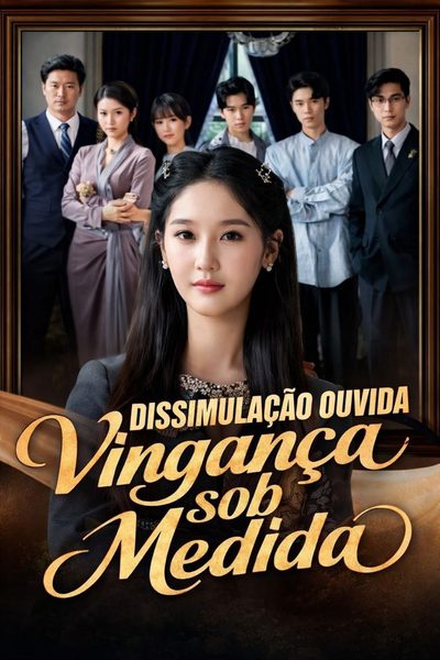 Capa da miniss&eacute;rie Dissimulação Ouvida Vingança sob Medida