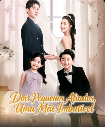 Capa da miniss&eacute;rie Dois Pequenos Aliados, uma Mãe Imbatível