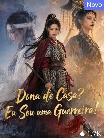 Capa da miniss&eacute;rie Dona de Casa? Eu Sou uma Guerreira!
