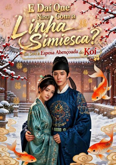 Capa da miniss&eacute;rie E Daí que Nasci com a Linha Simiesca? Eu Sou a Esposa Abençoada do Koi a Esposa Abençoada