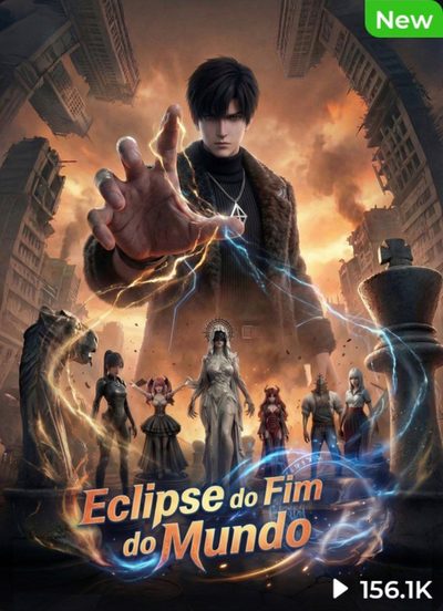 Capa da miniss&eacute;rie Eclipse do Fim do Mundo
