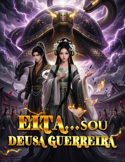 Capa da miniss&eacute;rie Eita...sou Deusa Guerreira