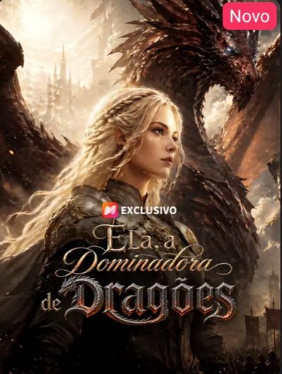 Capa da miniss&eacute;rie Ela, a Dominadora de Dragões