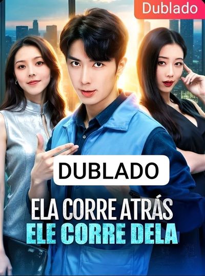 Capa da miniss&eacute;rie Ela Corre Atrás Ele Corre Dela