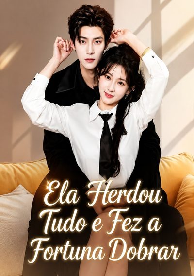 Capa da miniss&eacute;rie Ela Herdou Tudo e Fez a Fortuna Dobrar
