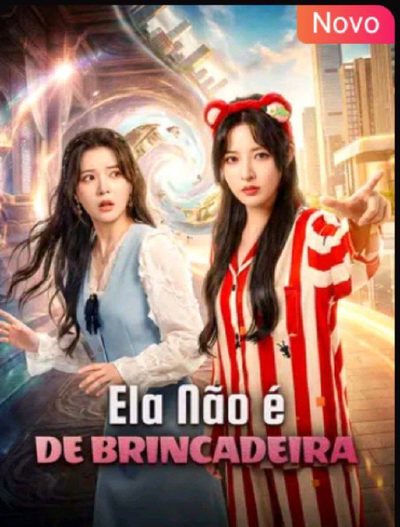 Capa da miniss&eacute;rie Ela Não É de Brincadeira