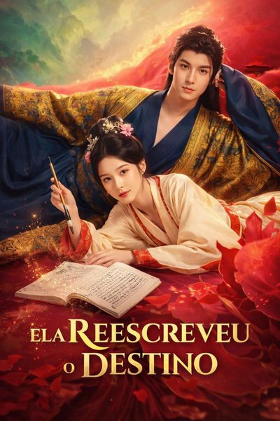 Capa da miniss&eacute;rie Ela Reescreveu o Destino