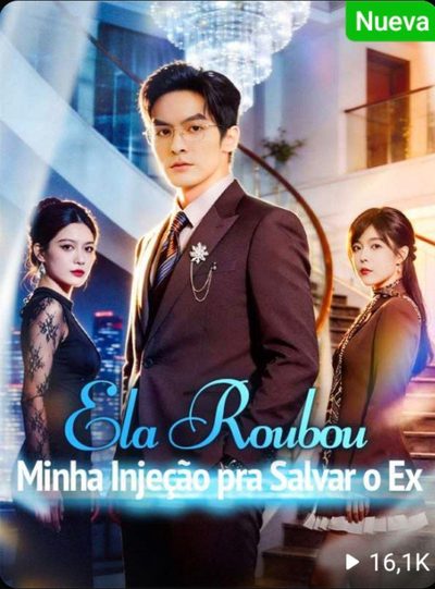 Capa da miniss&eacute;rie Ela Roubou Minha Injeção para Salvar o Ex
