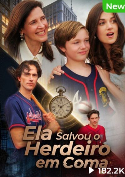 Capa da miniss&eacute;rie Ela Salvou o Herdeiro em Coma