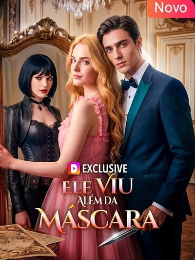 Capa da miniss&eacute;rie Ele Viu Além da Máscara