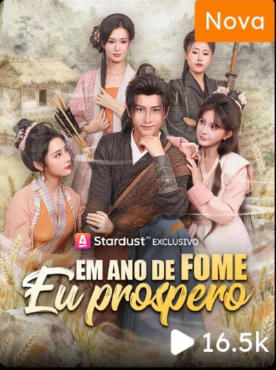Capa da miniss&eacute;rie Em Ano de Fome Eu Próspero