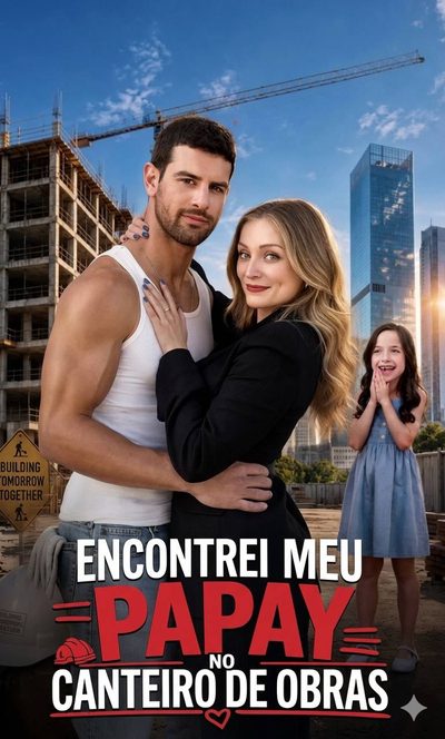Capa da miniss&eacute;rie Encontrei Meu Papai no Canteiro de Obras