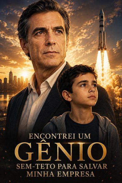 Capa da miniss&eacute;rie Encontrei Um Gênio Sem-teto para Salvar Minha Empresa -