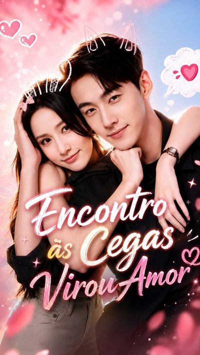 Capa da miniss&eacute;rie Encontro às Cegas Virou Amor (2026) o Coração que Ele Conquistou the Blind Date Is a Long-awaited Heartbeat Blind Date Gathering the Heart He Earned