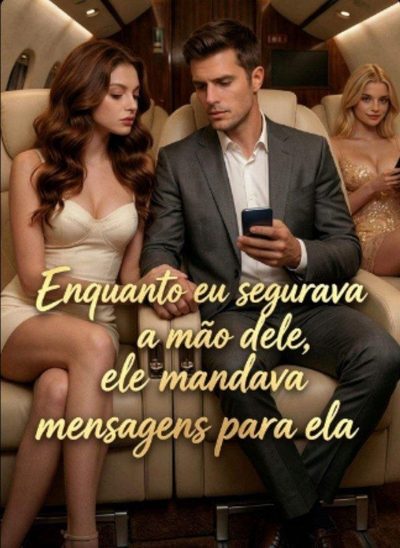 Capa da miniss&eacute;rie Enquanto Eu Segurava a Mão Dele, Ele Mandava Mensagem Pra Ela