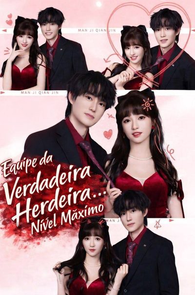 Capa da miniss&eacute;rie Equipe da Verdadeira Herdeira.. Nível Máximo