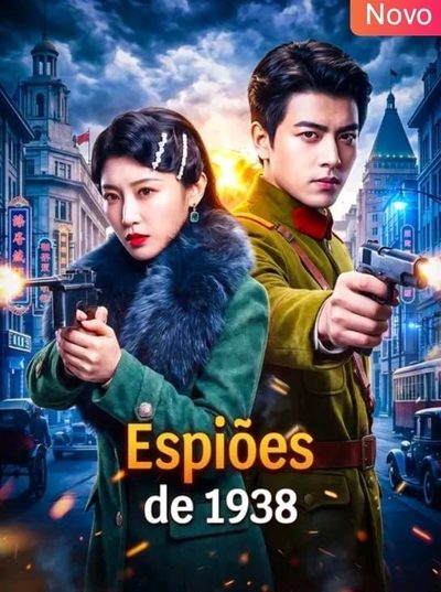 Capa da miniss&eacute;rie Espiões de 1938