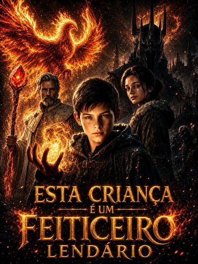 Capa da miniss&eacute;rie Esta Criança É Um Feiticeiro Lendário