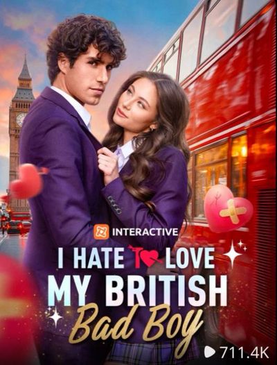 Capa da miniss&eacute;rie Eu Odeio Amar Meu Bad Boy Britânico