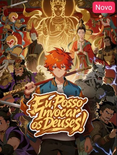 Capa da miniss&eacute;rie Eu Posso Invocar os Deuses!