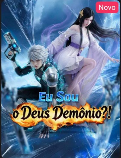 Capa da miniss&eacute;rie Eu Sou o Deus Demônio?!