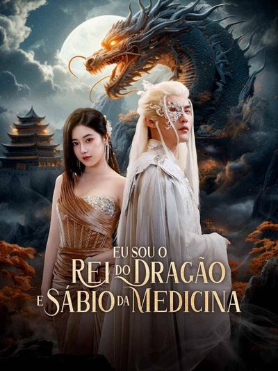 Capa da miniss&eacute;rie Eu Sou o Rei do Dragão e Sábio da Medicina