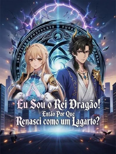 Capa da miniss&eacute;rie Eu Sou o Rei Dragão! Então por que Renasci Como Um Lagarto?