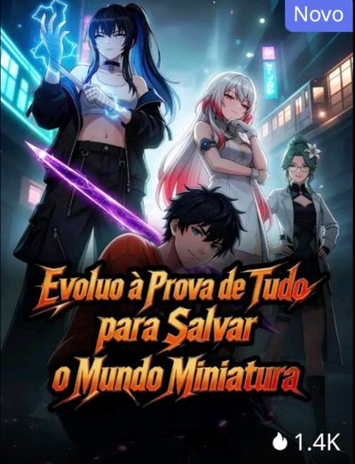 Capa da miniss&eacute;rie Evoluo à Prova de Tudo para Salvar o Mundo Miniatura