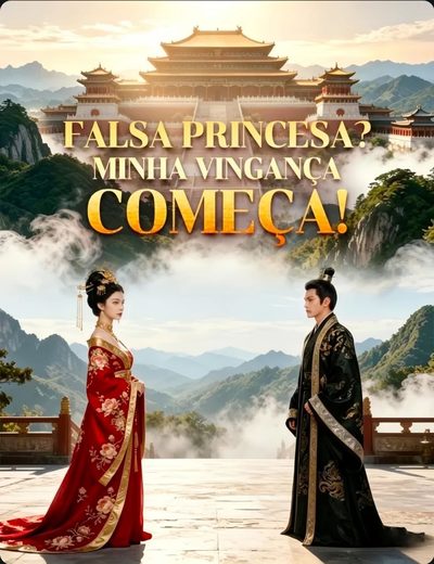 Capa da miniss&eacute;rie Falsa Princesa? Minha Vingança Começa!