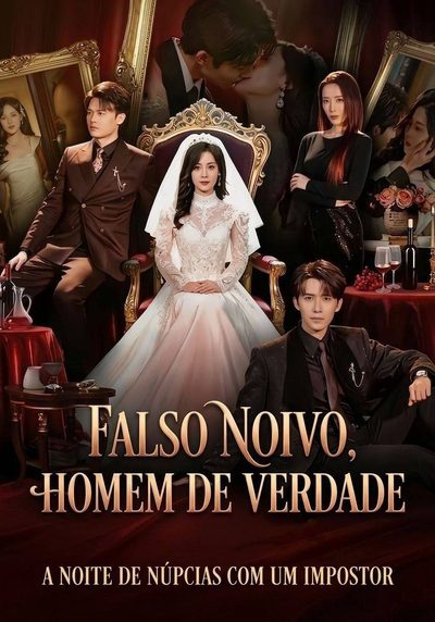 Capa da miniss&eacute;rie Falso Noivo,homem de Verdade a Noite de Núpcias com Um Impostor