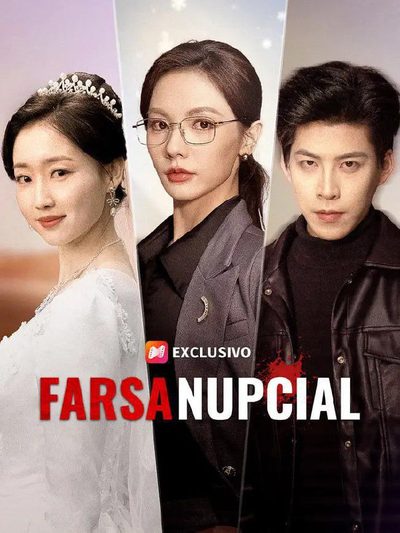 Capa da miniss&eacute;rie Farsa Nupcial