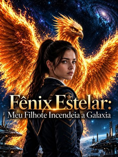 Capa da miniss&eacute;rie Fênix Estelar: Meu Filhote Incendeia a Galáxia