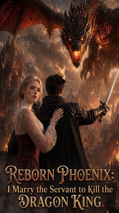 Capa da miniss&eacute;rie Fênix Renascida Eu Me Caso com o Servo para Matar o Rei Dragão Reborn Phoenix I Marry the Servant To Kill the Dragon King