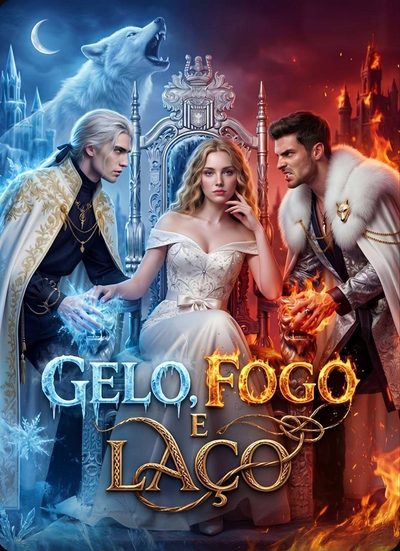 Capa da miniss&eacute;rie Gelo Fogo e Laço