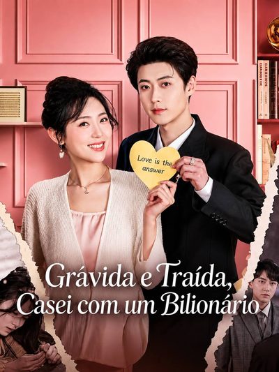 Capa da miniss&eacute;rie Grávida e Traída, Casei com Um Bilionário