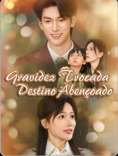 Capa da miniss&eacute;rie Gravidez Trocada Destino Abençoado