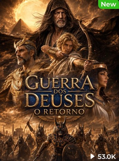 Capa da miniss&eacute;rie Guerra dos Deuses o Retorno