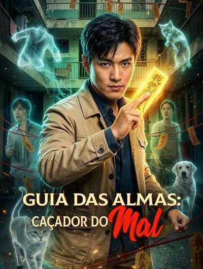 Capa da miniss&eacute;rie Guia das Almas :caçador do Mal