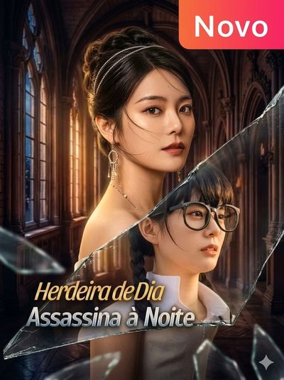 Capa da miniss&eacute;rie Herdeira de Dia Assassina à Noite