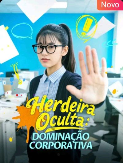 Capa da miniss&eacute;rie Herdeira Oculta: Dominação Corporativa