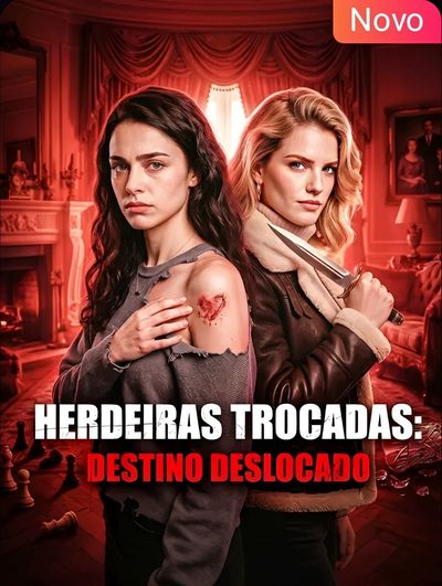 Capa da miniss&eacute;rie Herdeiras Trocadas: Destino Deslocado