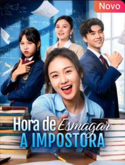 Capa da miniss&eacute;rie Hora de Esmagar a Impostora