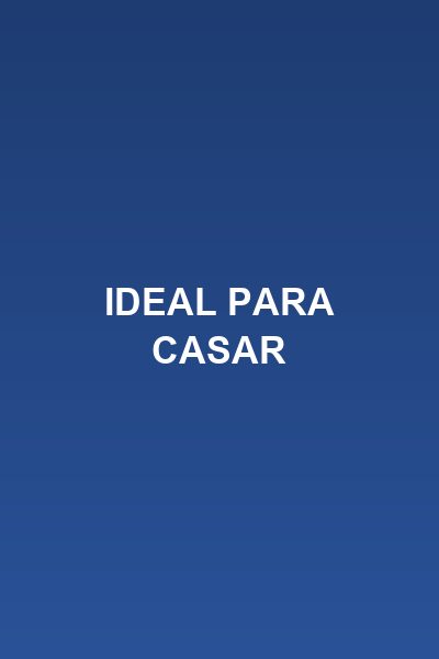 Capa da miniss&eacute;rie Ideal para Casar
