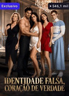 Capa da miniss&eacute;rie Identidade Falsa Coração de Verdade