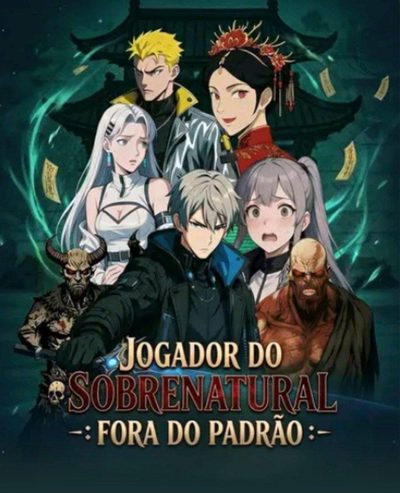 Capa da miniss&eacute;rie Jogador do Sobrenatural Fora do Padrão