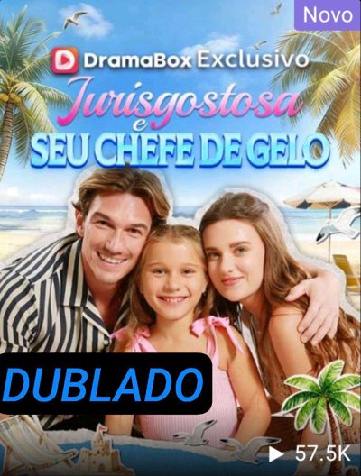 Capa da miniss&eacute;rie Jurisgostosa e Seu Chefe de Gelo dublado