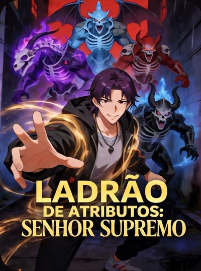 Capa da miniss&eacute;rie Ladrão de Atributos: Senhor Supremo
