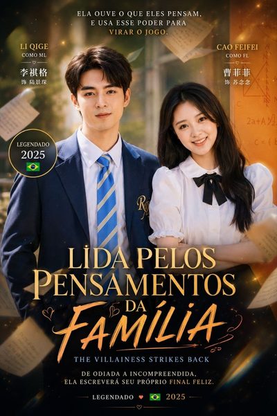 Capa da miniss&eacute;rie Lida Pelos Pensamentos da Família