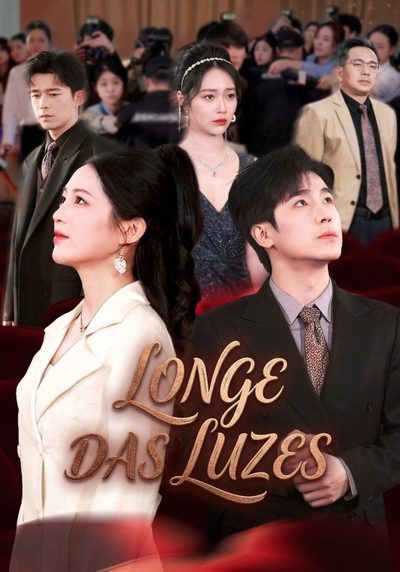 Capa da miniss&eacute;rie Longe das Luzes